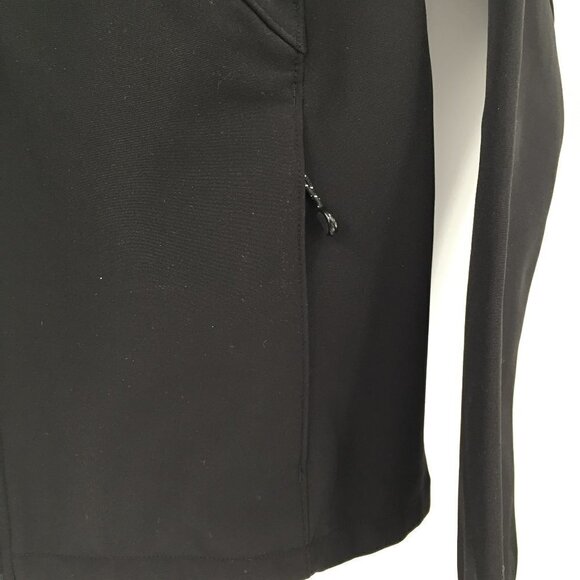 Black Diamond fleece lined zipper jacket ski lighter weight woman Small - Picture 3 of 6